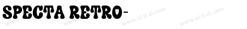 Specta Retro字体转换